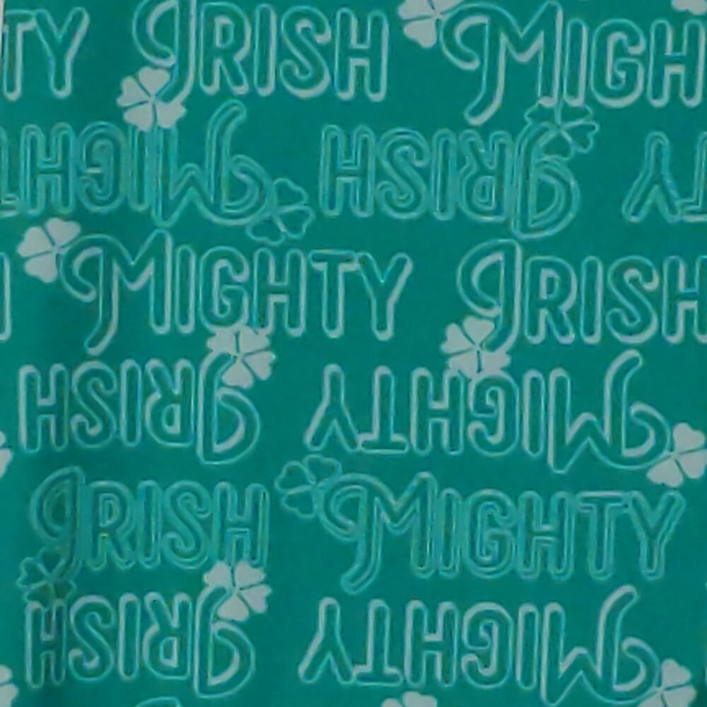 LuLaRoe Leggings in Mighty Irish Print Shamrock St Patrick's Day – One Size